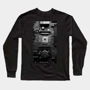 Next-Gen Circuit Design Tech Art for mens Long Sleeve T-Shirt